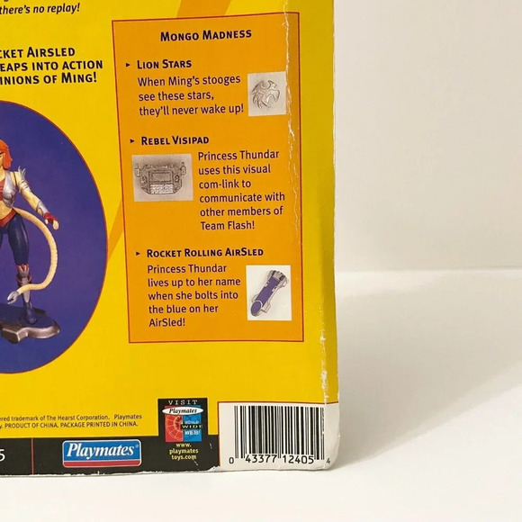 Vintage 1996 Playmates Flash Gordon Princess Thundra Action Figure Flaws - Picture 13 of 16